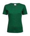 Dames T-shirt Tee Jays Interlock 580 forest green